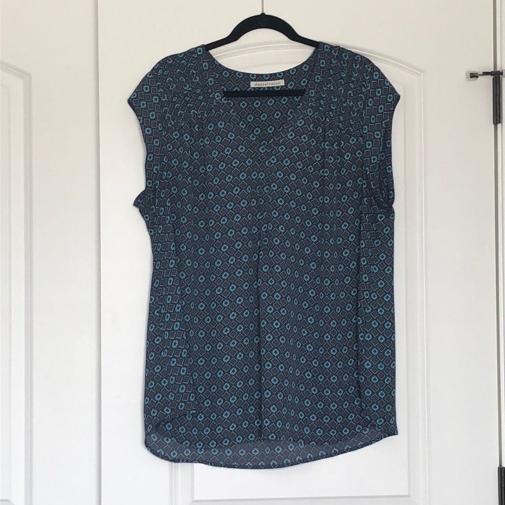 Daniel Rainn Blue Print Top